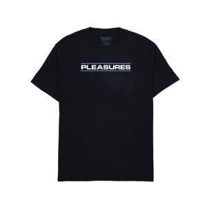 Pleasures Hackers T-Shirt Black - Pánské - Triko Pleasures - Černé - P23F058-BLACK - Velikost: L