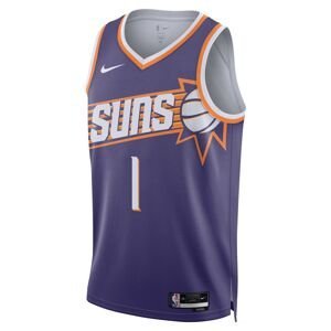 Nike Dri-FIT Phoenix Suns Devin Booker 2023/24 Icon Edition Swingman Jersey New Orchid - Pánské - Dres Nike - Fialové - DV4855-566 - Velikost: S