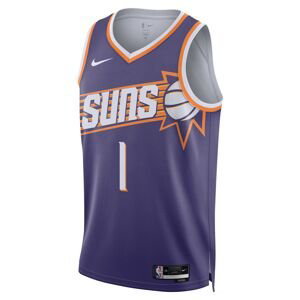 Nike Dri-FIT Phoenix Suns Devin Booker 2023/24 Icon Edition Swingman Jersey New Orchid - Pánské - Dres Nike - Fialové - DV4855-566 - Velikost: M