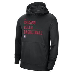 Nike Dri-FIT Sport Chicago Bulls Spotlight Pullover Hoodie - Pánské - Mikina Nike - Černé - FB3683-010 - Velikost: L
