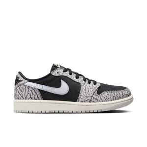 Air Jordan 1 Low OG "Black Cement" Wmns - Dámské - Tenisky Jordan - Černé - CZ0775-001 - Velikost: 40