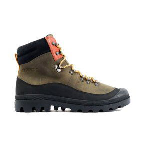 Palladium Pallabrousse Hiker WP+ Olive Night - Pánské - Tenisky Palladium - Zelené - 08840-325-M - Velikost: 45