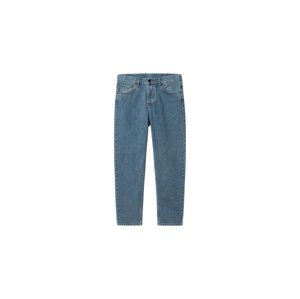 Carhartt WIP Newel Pant Blue (Stone Bleached) - Pánské - Kalhoty Carhartt WIP - Modré - I029208_01_12 - Velikost: 36
