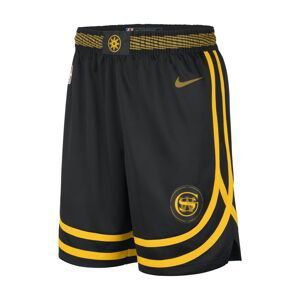 Nike NBA Dri-FIT Golden State Warriors 2023 Swingman Shorts Black - Pánské - Kraťasy Nike - Černé - DX8702-010 - Velikost: XL