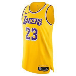 Nike Dri-FIT ADV NBA Los Angeles Lakers Icon Edition 2022/23 Authentic Jersey - Pánské - Dres Nike - Žluté - DM6028-731 - Velikost: 44