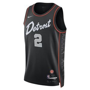 Nike Dri-FIT NBA Detroit Pistons Cade Cunningham City Edition 23/24 Swingman Jersey - Pánské - Dres Nike - Černé - DX8501-010 - Velikost: XL