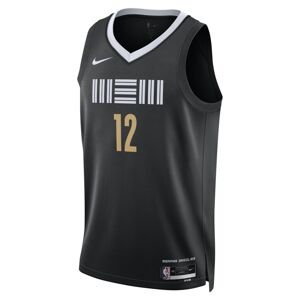 Nike Dri-FIT NBA Memphis Grizzlies Ja Morant City Edition 23/24 Swingman Jersey - Pánské - Dres Nike - Černé - DX8507-011 - Velikost: XS