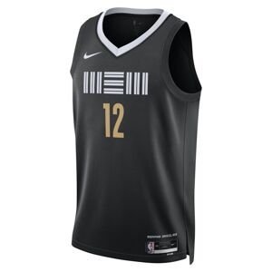 Nike Dri-FIT NBA Memphis Grizzlies Ja Morant City Edition 23/24 Swingman Jersey - Pánské - Dres Nike - Černé - DX8507-011 - Velikost: XL