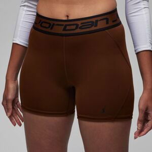 Jordan Sport Wmns 5" Shorts Cacao Wow - Dámské - Kraťasy Jordan - Hnědé - FB4623-259 - Velikost: XS