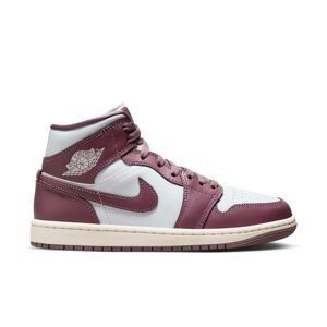 Air Jordan 1 Mid "Sky J Mauve" Wmns - Dámské - Tenisky Jordan - Šedé - BQ6472-050 - Velikost: 36.5