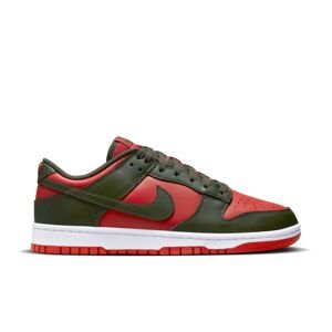 Nike Dunk Low Retro "Mystic Red Cargo Khaki" - Pánské - Tenisky Nike - Červené - DV0833-600 - Velikost: 44