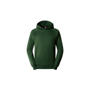 The North Face M Raglan Red Box Hoodie - Pánské - Mikina The North Face - Zelené - NF0A2ZWUI0P - Velikost: M