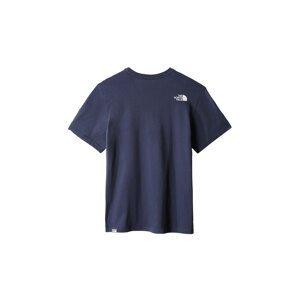 The North Face M S/S Simple Dome Tee - Pánské - Triko The North Face - Modré - NF0A2TX58K2 - Velikost: S