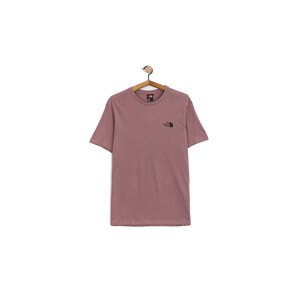 The North Face M S/S Simple Dome Tee - Pánské - Triko The North Face - Růžové - NF0A2TX5I0V - Velikost: S