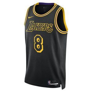 Nike Kobe Bryant Los Angeles Lakers City Edition Swingman Jersey - Pánské - Dres Nike - Černé - FN7297-010 - Velikost: S