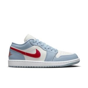 Air Jordan 1 Low "Sail Dune Red" Wmns - Dámské - Tenisky Jordan - Bílé - DC0774-164 - Velikost: 42