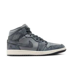 Air Jordan 1 Mid SE "Distressed Smoke Grey" Wmns - Dámské - Tenisky Jordan - Šedé - FJ3448-001 - Velikost: 39