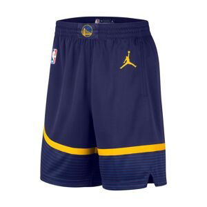 Jordan Dri-FIT Golden State Warriors Statement Edition Swingman Shorts - Pánské - Kraťasy Jordan - Modré - DO9430-421 - Velikost: S