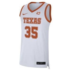 Nike Dri-FIT College Texas Kevin Durant Limited Jersey - Pánské - Dres Nike - Bílé - CN3018-100 - Velikost: M