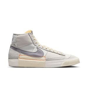 Nike Blazer Mid Pro Club "Cement Grey" - Pánské - Tenisky Nike - Bílé - DQ7673-104 - Velikost: 40