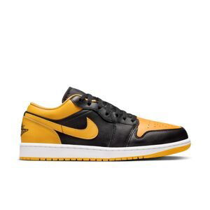 Air Jordan 1 Low "Yellow Ochre" - Pánské - Tenisky Jordan - Černé - 553558-072 - Velikost: 44