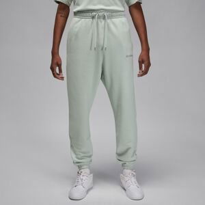 Jordan Wordmark Fleece Pants Light Silver - Pánské - Kalhoty Jordan - Šedé - FJ0696-034 - Velikost: S