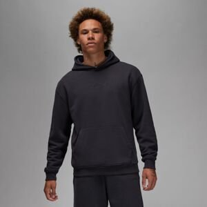 Jordan Wordmark Fleece Hoodie Off Noir - Pánské - Mikina Jordan - Černé - FJ1966-045 - Velikost: S