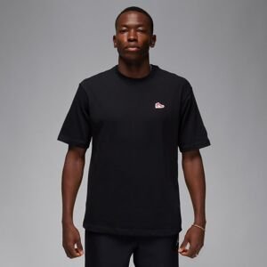 Jordan Brand SNKR Patch Tee Black - Pánské - Triko Jordan - Černé - FN5982-010 - Velikost: S