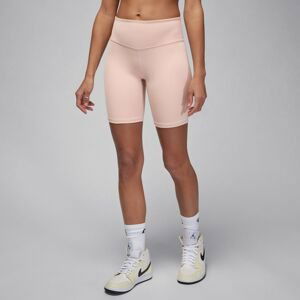 Jordan Sport Wmns High-Waisted 7" Bike Shorts Particle Beige - Dámské - Kraťasy Jordan - Hnědé - FN7325-207 - Velikost: S