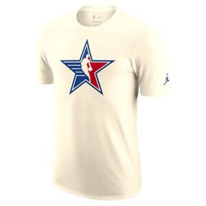 Jordan NBA Team 31 All-Star Essential Tee Pale Ivory - Pánské - Triko Jordan - Bílé - FQ6134-110 - Velikost: L