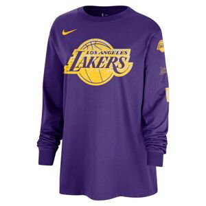Nike NBA Los Angeles Lakers Essential Wmns Tee - Dámské - Triko Nike - Fialové - FQ6665-504 - Velikost: M