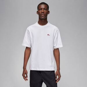 Jordan Brand SNKR Patch Tee White - Pánské - Triko Jordan - Bílé - FN5982-100 - Velikost: M