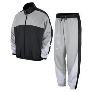 Nike NBA Brooklyn Nets Startfive Tracksuit Black/Fit Silver - Pánské - set Nike - Šedé - FD8546-010 - Velikost: XL