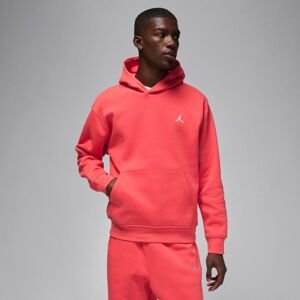 Jordan Brooklyn Fleece Pullover Hoodie Lobster - Pánské - Mikina Jordan - Červené - FJ7774-604 - Velikost: M