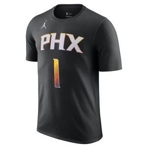 Jordan NBA Phoenix Suns Devin Booker Essential Statement Edition Tee - Pánské - Triko Jordan - Černé - DV5792-011 - Velikost: M