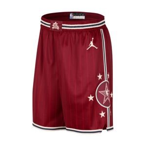 Jordan Dri-FIT 2024 All-Star Weekend Swingman Shorts Team Crimson - Pánské - Kraťasy Jordan - Červené - FQ7751-698 - Velikost: M