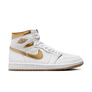 Air Jordan 1 Retro High OG "White And Gold" Wmns - Dámské - Tenisky Jordan - Bílé - FD2596-107 - Velikost: 38