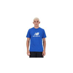 New Balance Sport Essentials Logo T-Shirt - Pánské - Triko New Balance - Modré - MT41502BUL - Velikost: XXL