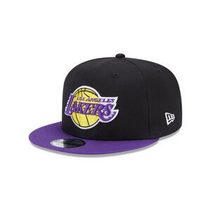 New Era LA Lakers Team Side Patch Black 9FIFTY Snapback Cap - Unisex - Čepice New Era - Černé - 60364386 - Velikost: M/L