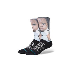 Stance Mister Carter Crew Sock - Unisex - Ponožky Stance - Černé - A555D23MIS-BLK - Velikost: 43