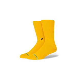 Stance Icon Crew Sock - Unisex - Ponožky Stance - Žluté - M311D14ICO-YEL - Velikost: 38