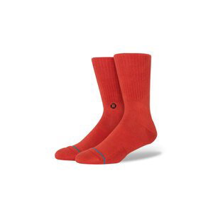 Stance Icon Crew Sock - Unisex - Ponožky Stance - Červené - M311D14ICO-DAR - Velikost: 43