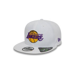 New Era LA Lakers NBA Repreve White 9FIFTY Snapback Cap - Unisex - Čepice New Era - Bílé - 60435184 - Velikost: M/L