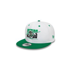 New Era Boston Celtics White Crown 9FIFTY Snapback Cap - Unisex - Čepice New Era - Bílé - 60435049 - Velikost: M/L