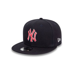 New Era New York Yankees MLB Outline Navy 9FIFTY Adjustable Cap - Unisex - Čepice New Era - Šedé - 60435143 - Velikost: M/L