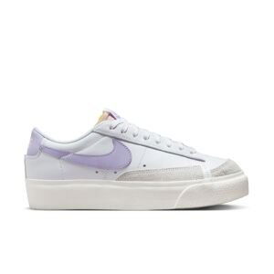 Nike Blazer Low Platform "White Lilac Bloom" Wmns - Dámské - Tenisky Nike - Bílé - DJ0292-114 - Velikost: 38