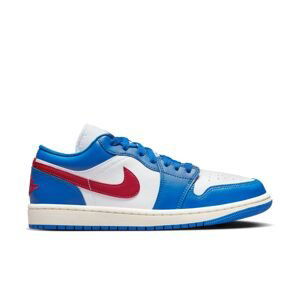 Air Jordan 1 Low "Sport Blue Gym Red" Wmns - Dámské - Tenisky Jordan - Modré - DC0774-416 - Velikost: 36.5