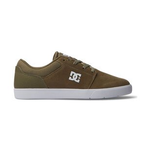 DC Shoes Crisis 2 Olive White - Pánské - Tenisky DC Shoes - Hnědé - ADYS100647-OWH - Velikost: 41