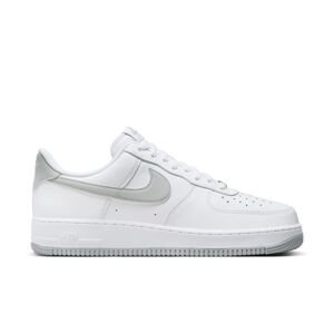 Nike Air Force 1 '07 "Light Smoke Grey" - Pánské - Tenisky Nike - Bílé - FJ4146-100 - Velikost: 44