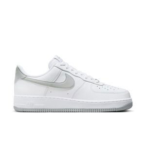 Nike Air Force 1 '07 "Light Smoke Grey" - Pánské - Tenisky Nike - Bílé - FJ4146-100 - Velikost: 45